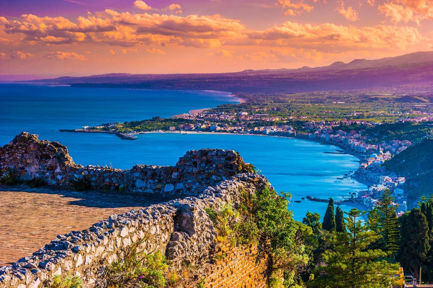 Villetta Orchidea Giardini Naxos Exteriör bild